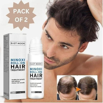 Minoxi Roll-On Hair Treatment Hair Growth Serum For Women & Men (🔥 Buy 1 Get 1 Free 🔥)