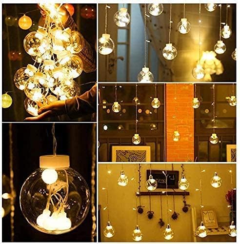 12 Wishing Ball LED Curtain String Lights (✨✨ 50% OFF )