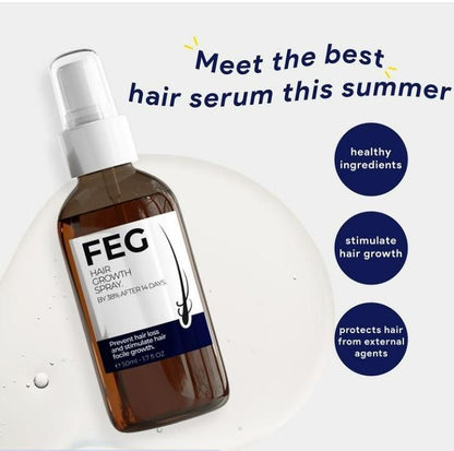 FEGPLUS Hair & Beard Growth Serum (50ml)