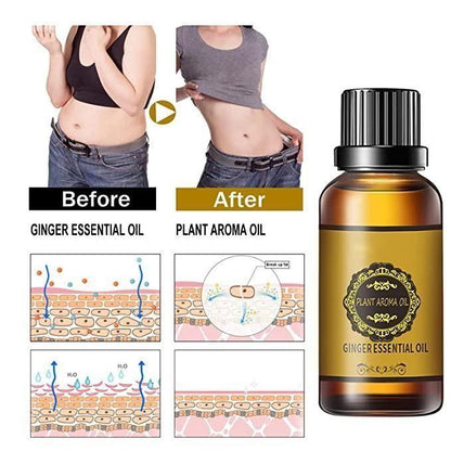 Belly Drainage Ginger Oil  (30ML) (😍BUY 1 GET 1 FREE😍)