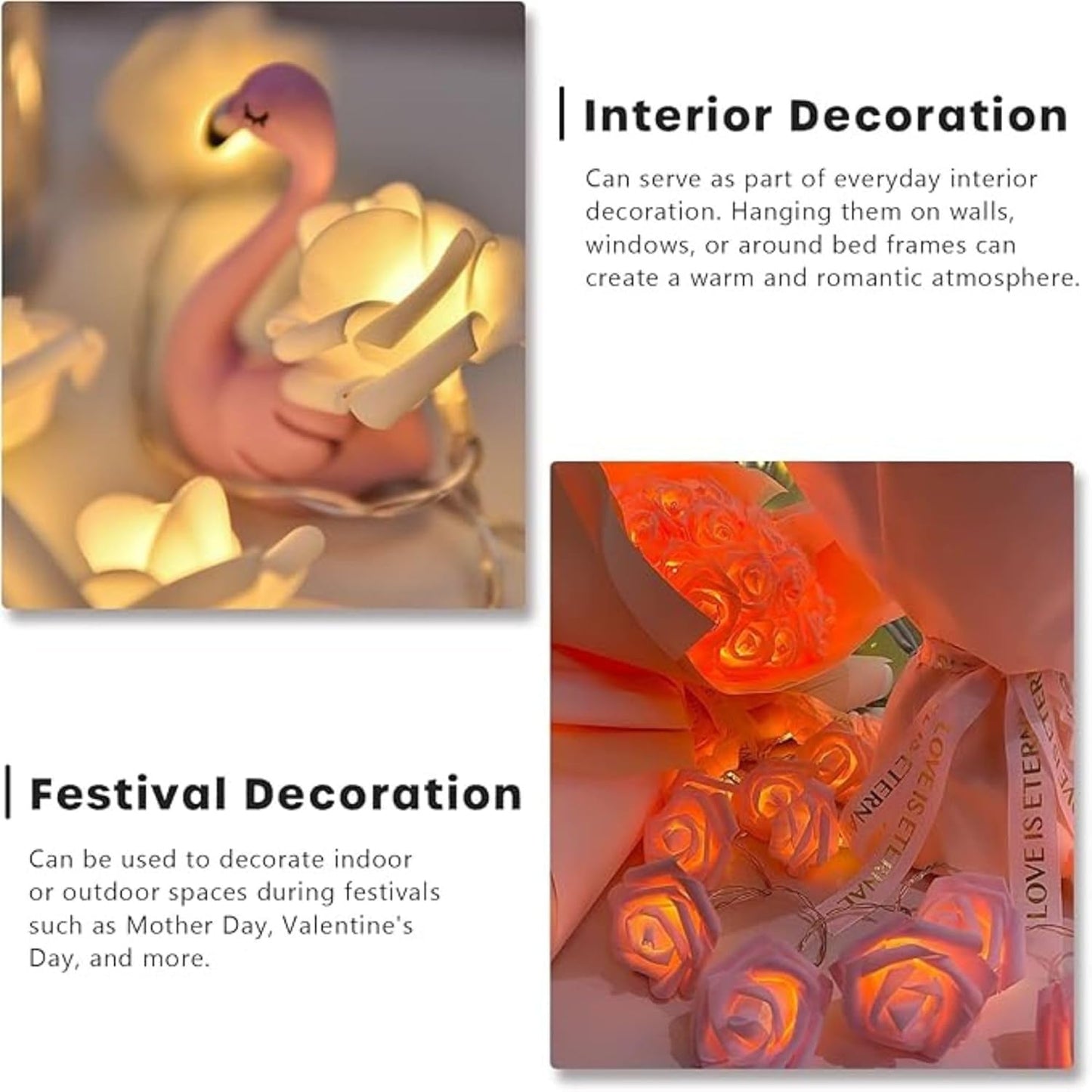 Rose Flower String Light (Diwali Offer Only)