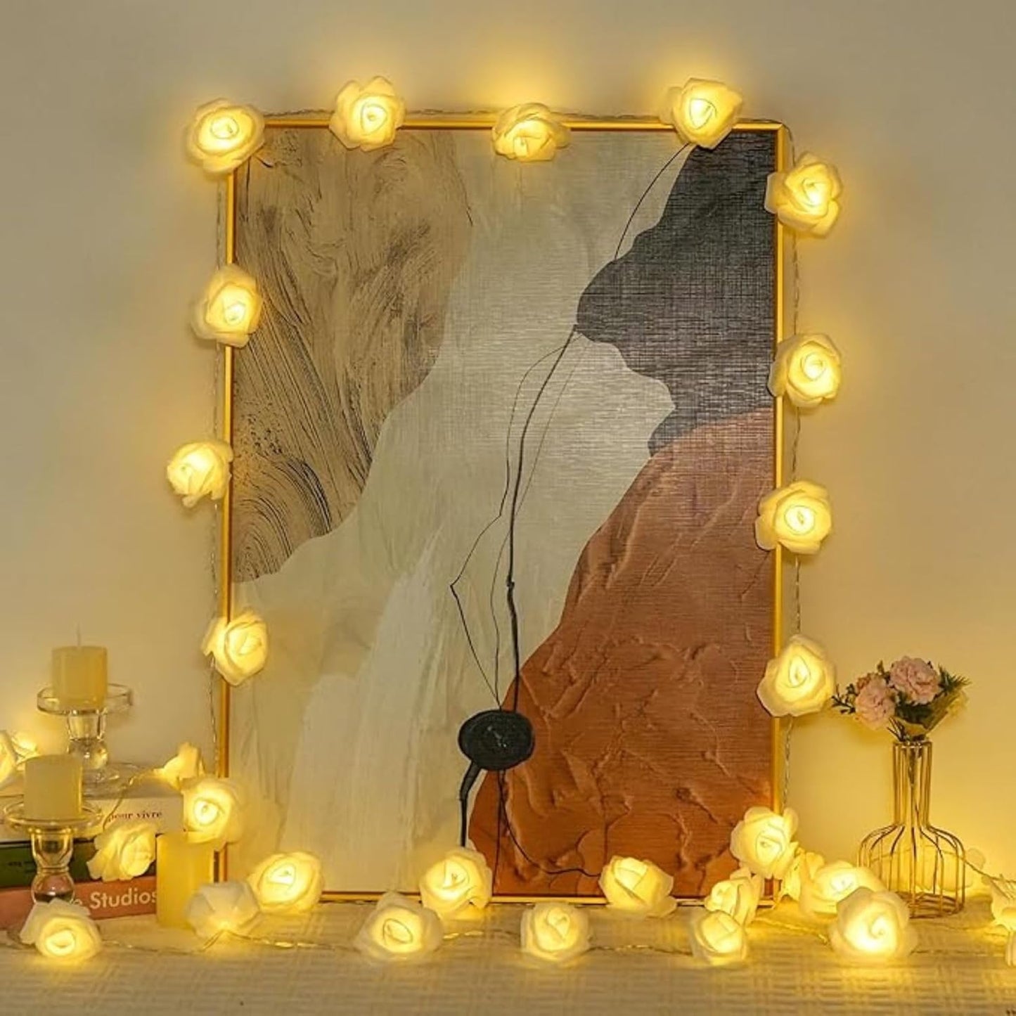 Rose Flower String Light (Diwali Offer Only)