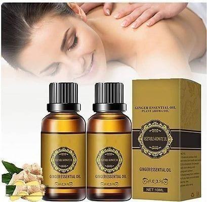 Belly Drainage Ginger Oil  (30ML) (😍BUY 1 GET 1 FREE😍)