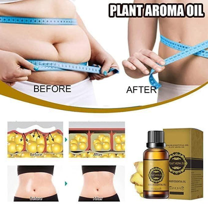 Belly Drainage Ginger Oil  (30ML) (😍BUY 1 GET 1 FREE😍)