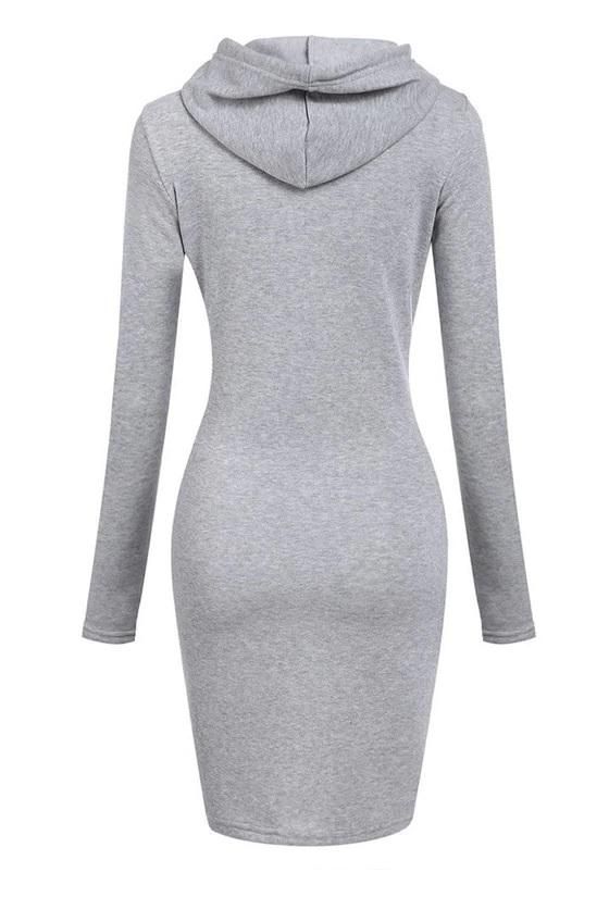 Women's Poly Knit Winter Wear Dress